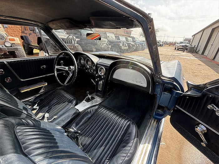 Corvettes for Sale: 1963 Corvette Split Window Coupe Rescued by Dennis Collins is on BaT