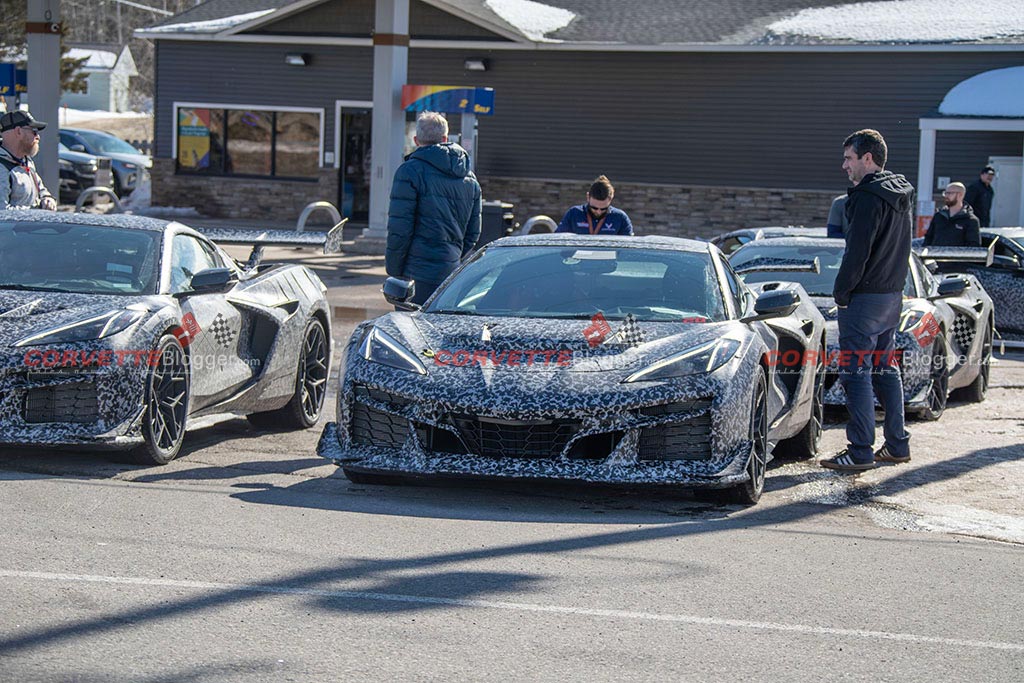 Corvette Prototypes Spied in Michigan