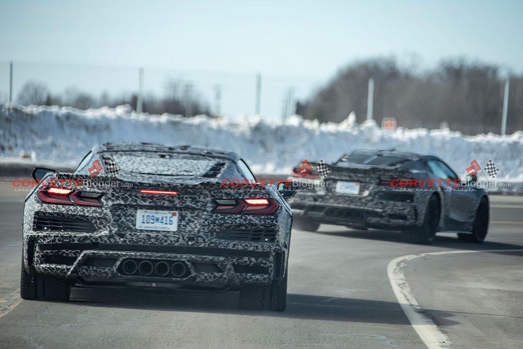 Corvette Prototypes Spied in Michigan