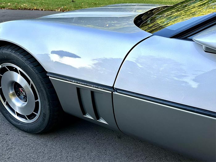 Corvettes for Sale: Rare Two-Tone 1985 Corvette with 19K Miles Offered for $13,200