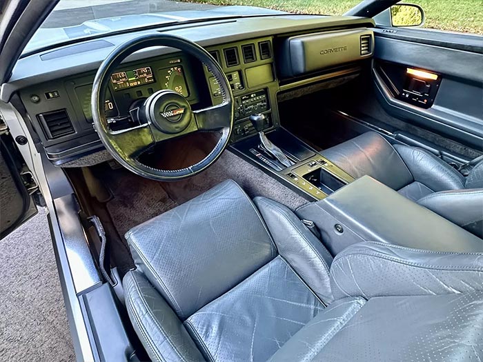 Corvettes for Sale: Rare Two-Tone 1985 Corvette with 19K Miles Offered for $13,200