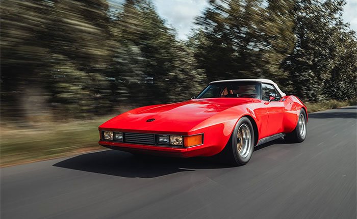 Corvettes for Sale: Unique 1975 Corvette Convertible Design Study Offered at No Reserve