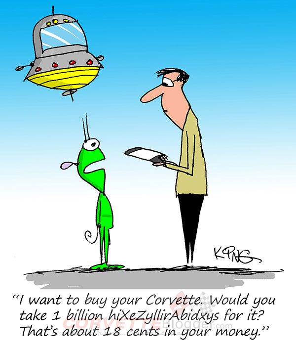 Saturday Morning Corvette Comic: Wheeling and Dealing