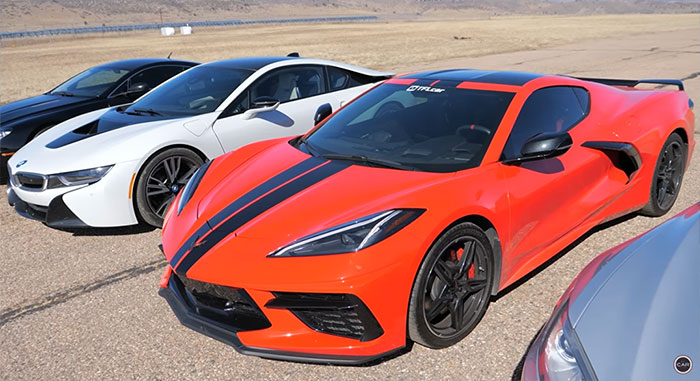 [VIDEO] Depreciated Sports Cars (and a Tesla) Battle to Meet a 2020 Corvette Stingray in the Finals