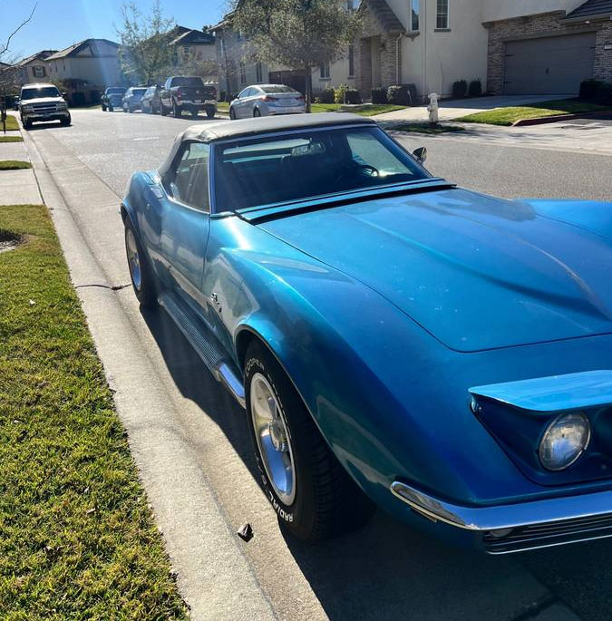 Corvettes for Sale: Two-Owner 1969 Corvette with 23K Original Miles Offered on Craigslist