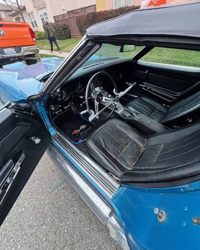 Corvettes for Sale: Two-Owner 1969 Corvette with 23K Original Miles Offered on Craigslist