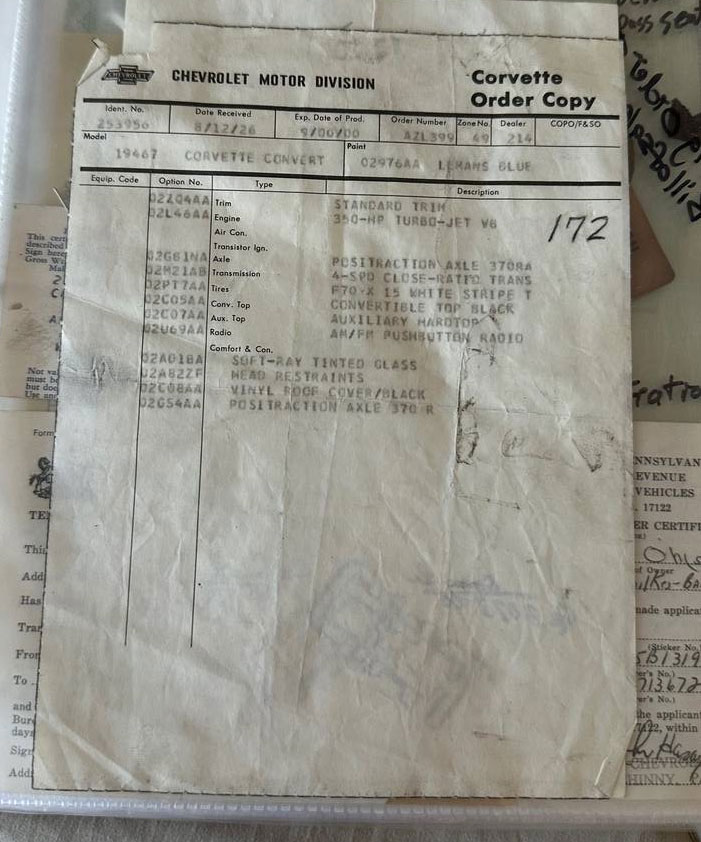 Corvettes for Sale: Two-Owner 1969 Corvette with 23K Original Miles Offered on Craigslist