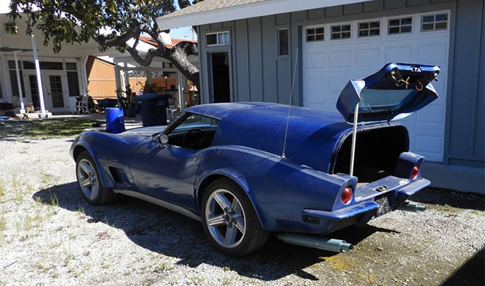 Corvettes for Sale: 1973 Corvette Wagon Offered on Craigslist for $6,550