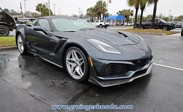 Corvettes for Sale: Somebody Rescue This 2019 Corvette ZR1 Traded into a Honda Dealership