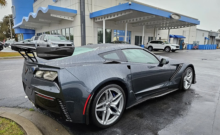 Corvettes for Sale: Somebody Please Rescue This 2019 Corvette ZR1 Traded into a Honda Dealership