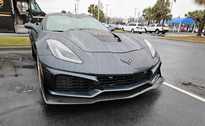Corvettes for Sale: Somebody Please Rescue This 2019 Corvette ZR1 Traded into a Honda Dealership