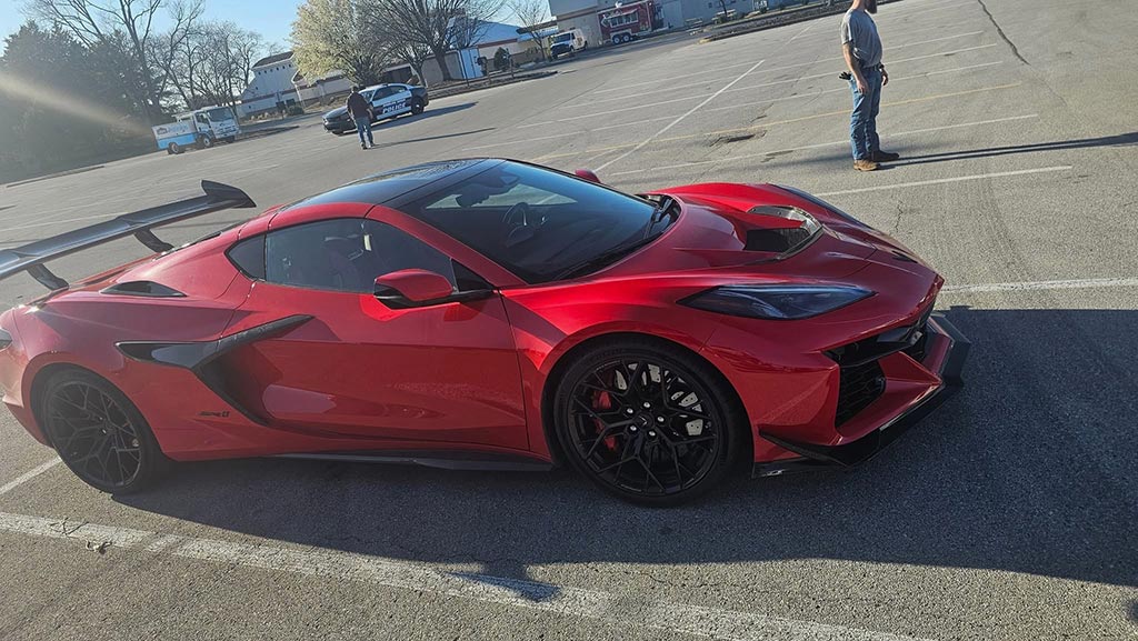 Stolen Corvette ZR1