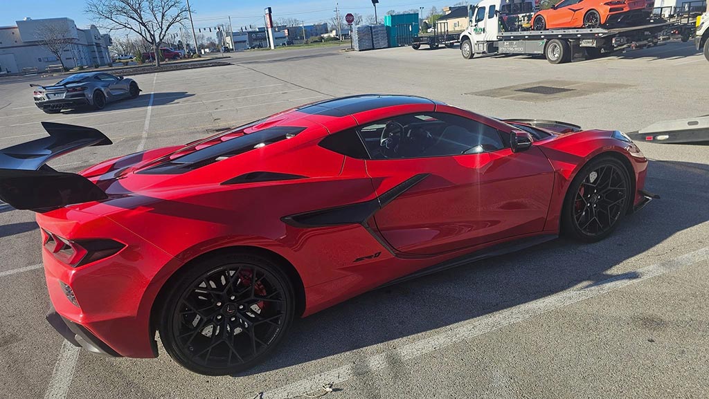 Stolen Corvette ZR1