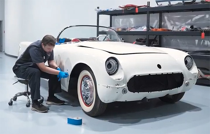 [VIDEO] National Corvette Museum Is Doing Some Preservation Work on this Special 1953 Corvette Roadster