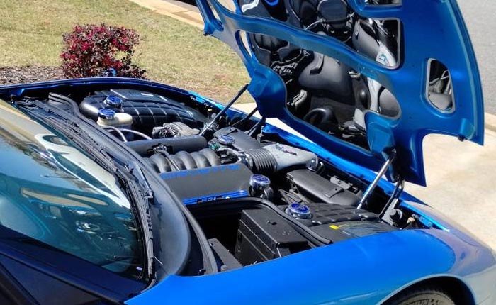 Corvettes for Sale: Rare Nassau Blue 1998 Corvette Offered on Craigslist