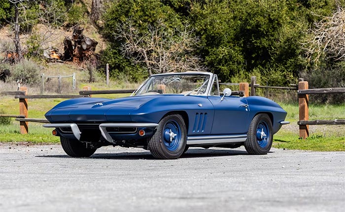 [VIDEO] Iron Man's 1965 Corvette EV Sells for $77K at Mecum Glendale