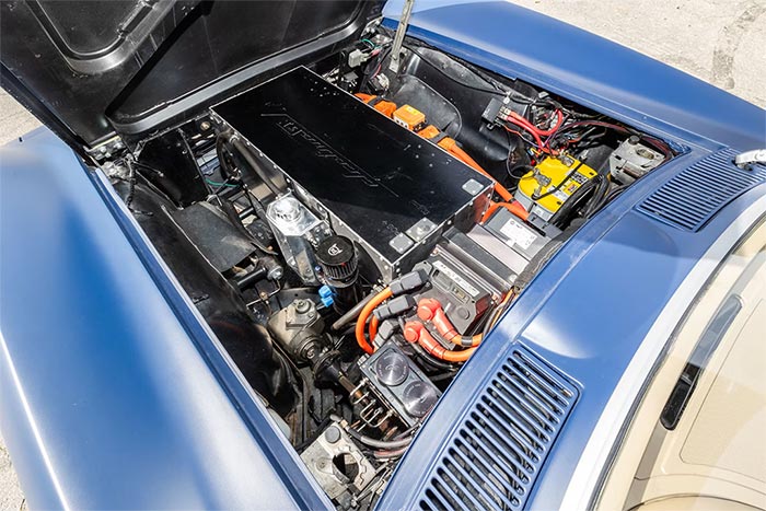 [VIDEO] Iron Man's 1965 Corvette Sting Ray EV Sells for $77K at Mecum Glendale