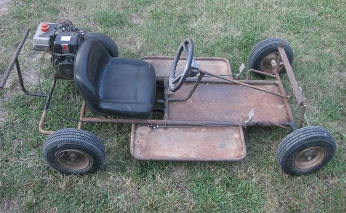 Authentic C4 Corvette Go Kart Offered for Sale on Facebook Marketplace