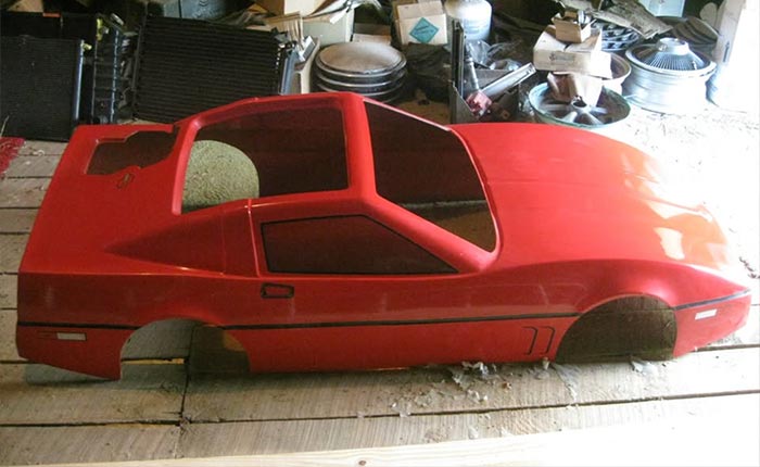 Authentic C4 Corvette Go Kart Offered for Sale on Facebook Marketplace