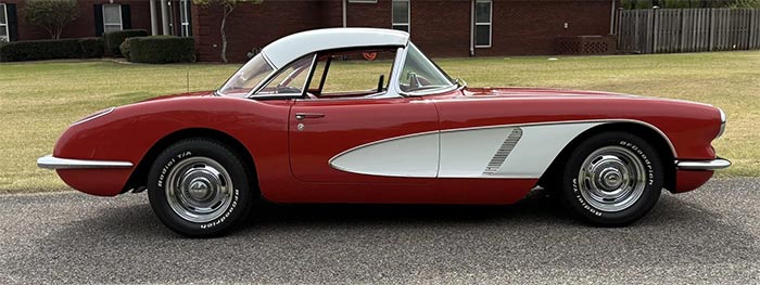 Corvettes for Sale: 383 Stroker-Powered 1958 Corvette Offered on Bring a Trailer
