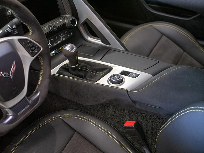 Corvettes for Sale: 1450-Mile 2016 Corvette Z06 C7.R Hennessey HPE800 Offered on BaT