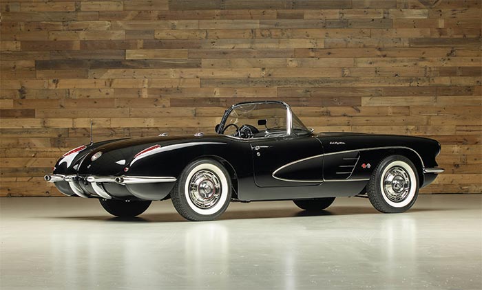 Meticulously Restored Black 1959 Fuelie Among 15 Corvettes Headed to Worldwide's Enthusiast Auction