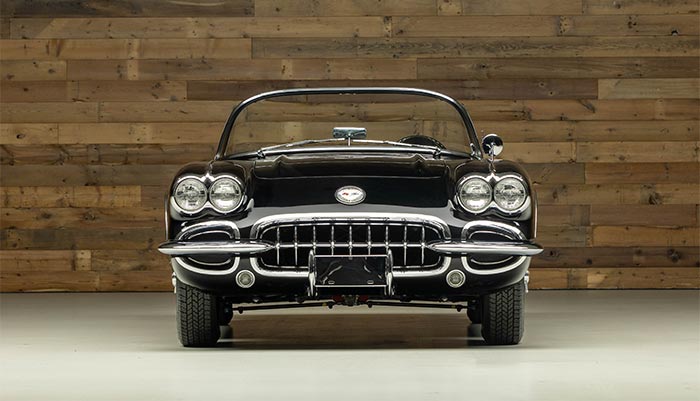 Meticulously Restored Black 1959 Fuelie Among 15 Corvettes Headed to Worldwide's Enthusiast Auction