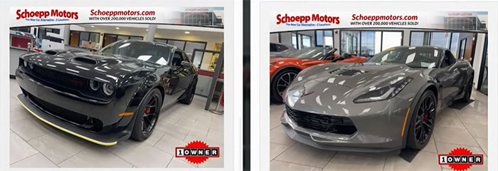 [STOLEN] Car Thieves Do Donuts in a Corvette Z06 After Theft from Dealership 