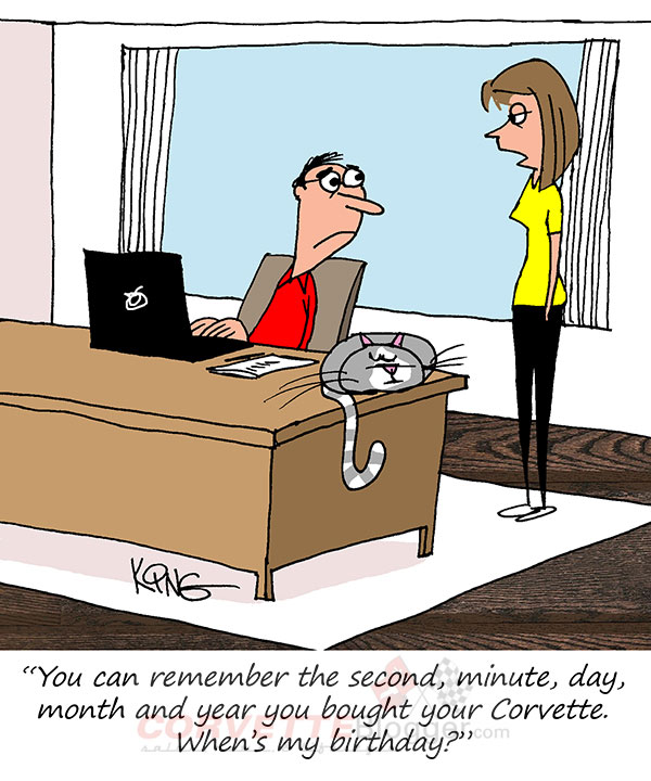 Saturday Morning Corvette Comic: Some Things are Worth Remembering
