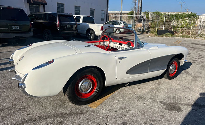 Corvettes for Sale: 1957 Corvette Project Offered on eBay Motors