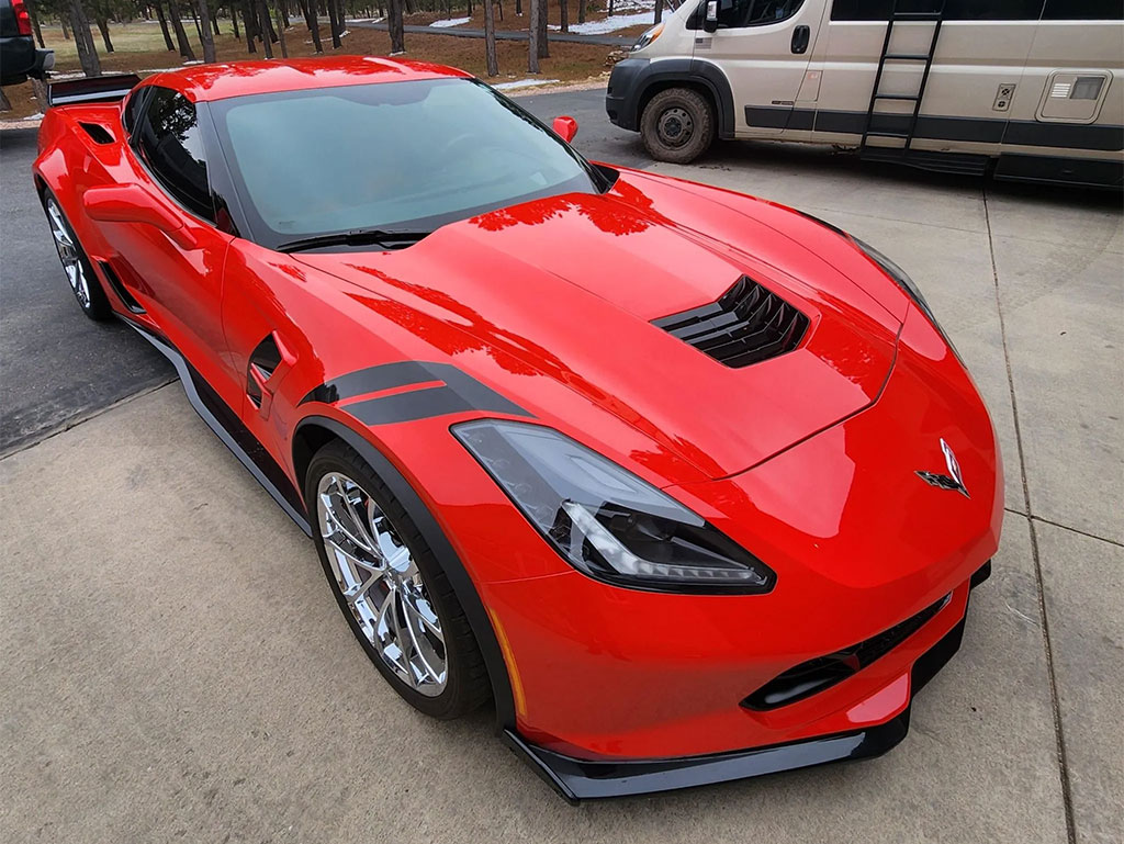 Corvettes for Sale: 3,400-Mile 2017 Corvette Grand Sport with a 7-Speed Manual