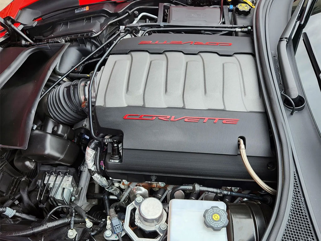 Corvettes for Sale: 3,400-Mile 2017 Chevrolet Corvette Grand Sport Coupe with a 7-Speed Manual