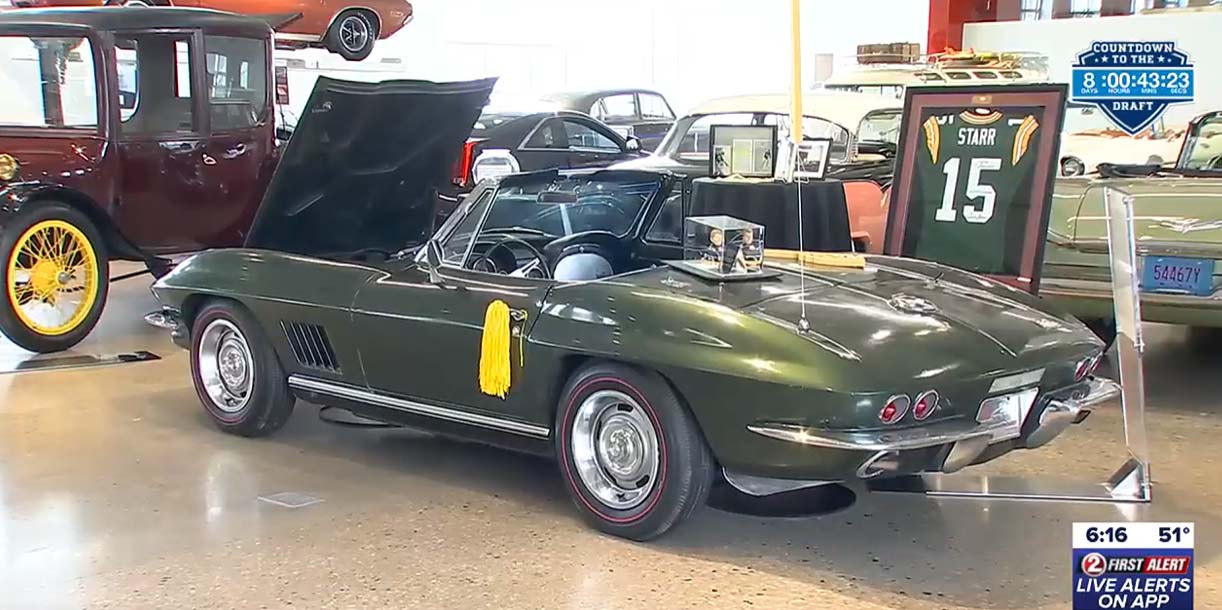 Bart Starr MVP Corvette