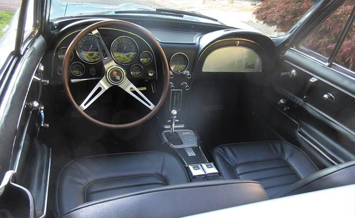 Corvettes for Sale: 1966 Corvette Convertible with a 327 V8 and 4-Speed is All You Need for Fun!