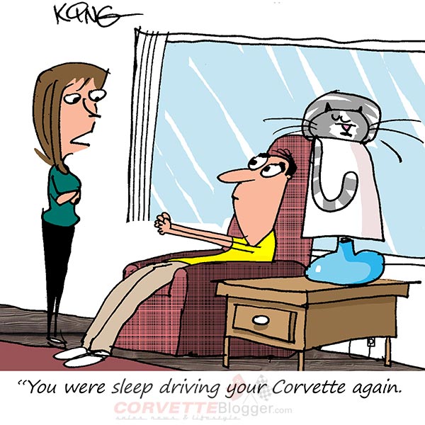 Saturday Morning Corvette Comic: The Best Dream Ever