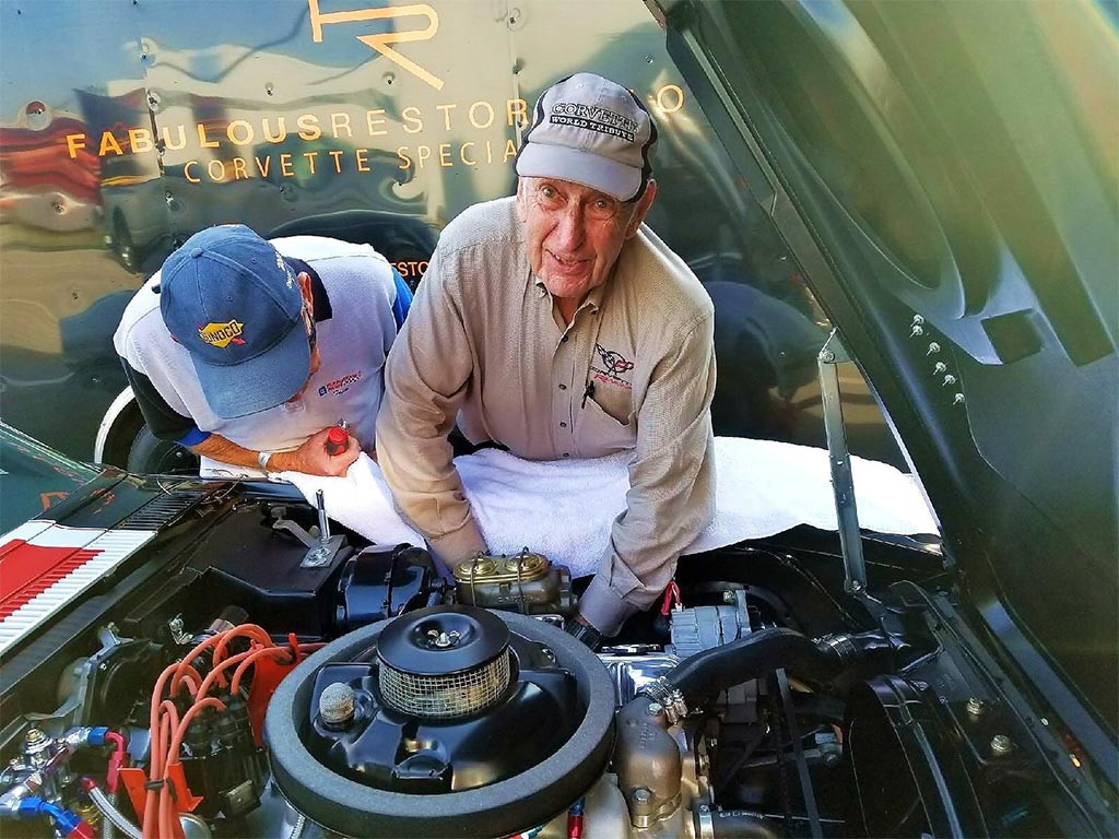 Corvette Engineer and Hall of Famer Gib Hufstader Passes Away at Age 94