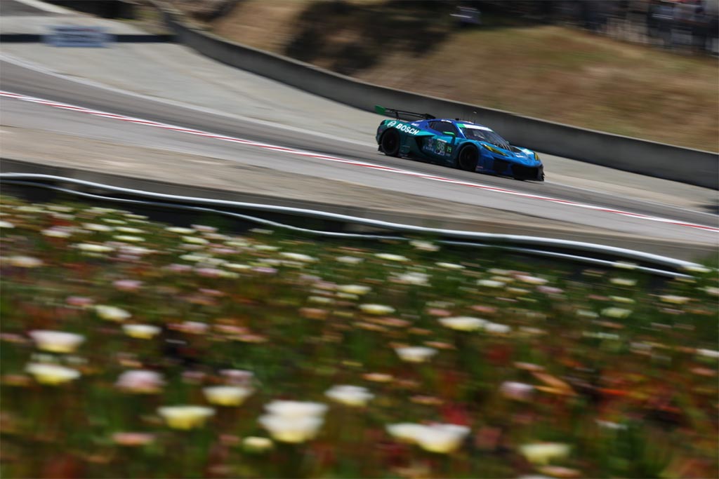 Corvette Racing at Laguna Seca: Podium for Garcia, Sims