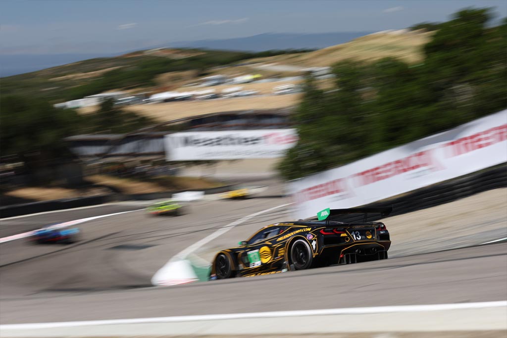 Corvette Racing at Laguna Seca: Podium for Garcia, Sims