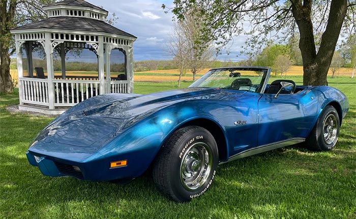 Corvettes for Sale: 1975 Corvette Convertible Offered on Craigslist