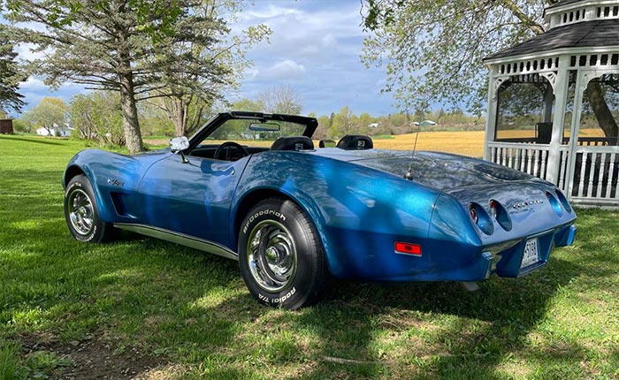 Corvettes for Sale: 1975 Corvette Convertible on Craigslist