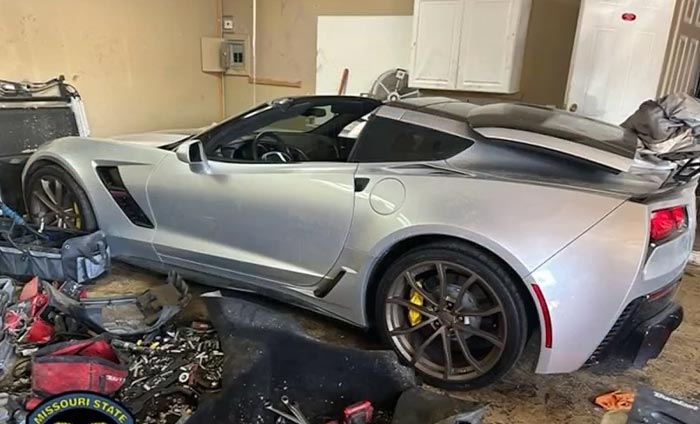 [STOLEN] Missing C7 Corvette Grand Sport Has Been Recovered But Questions Remain
