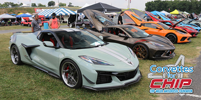 Corvettes for Chip at the GM Nationals