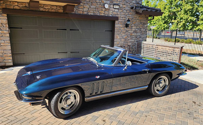 Corvettes for Sale: 1966 Corvette Convertible Offered on Craigslist
