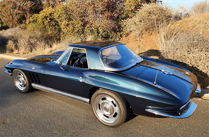 Corvettes for Sale: 1966 Corvette Convertible Offered on Craigslist