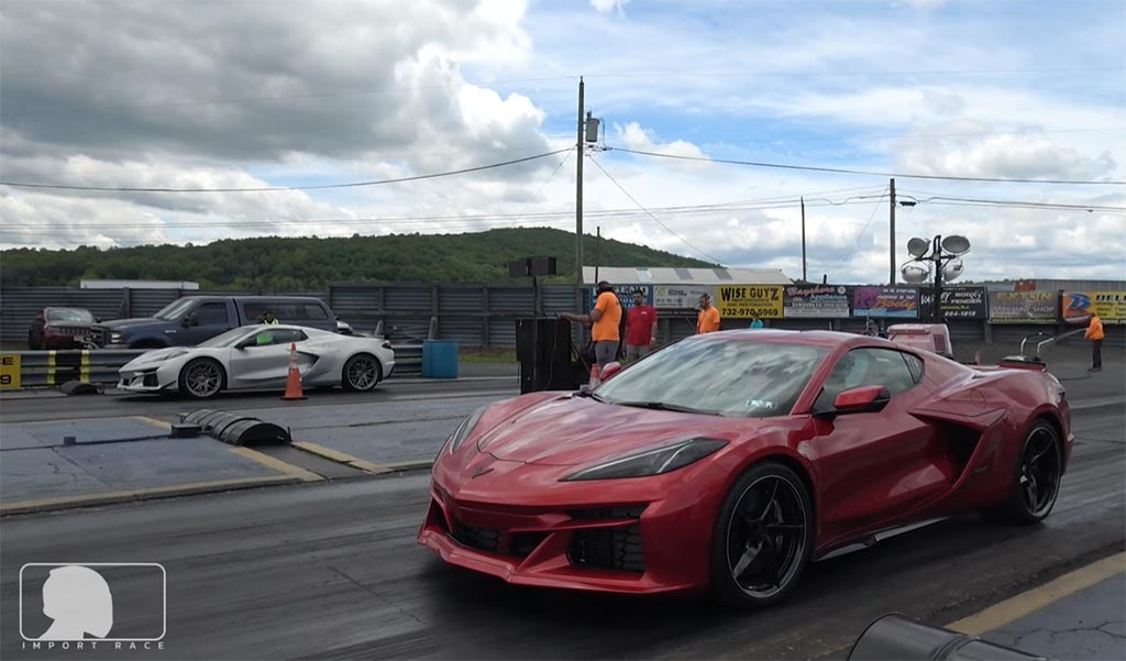 [VIDEO] Battle of the C8s: E-Ray Takes on a Z06 at the Drag Strip