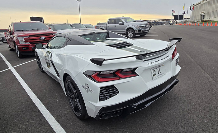 Indy 500 Festival Corvettes Headed to Indianapolis Dealers for Resale