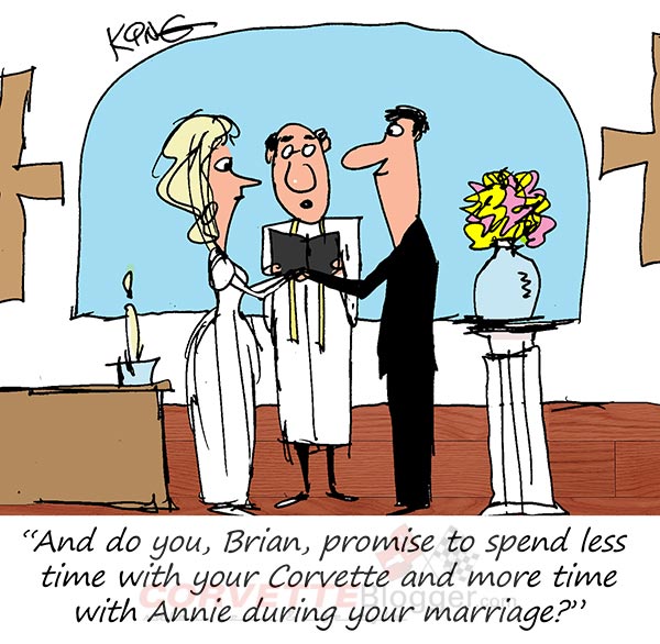 Saturday Morning Corvette Comic: Runaway Groom