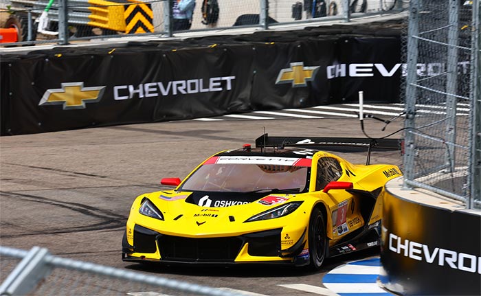 Corvette Racing at Detroit: Red Flag Cuts Pole Push Short