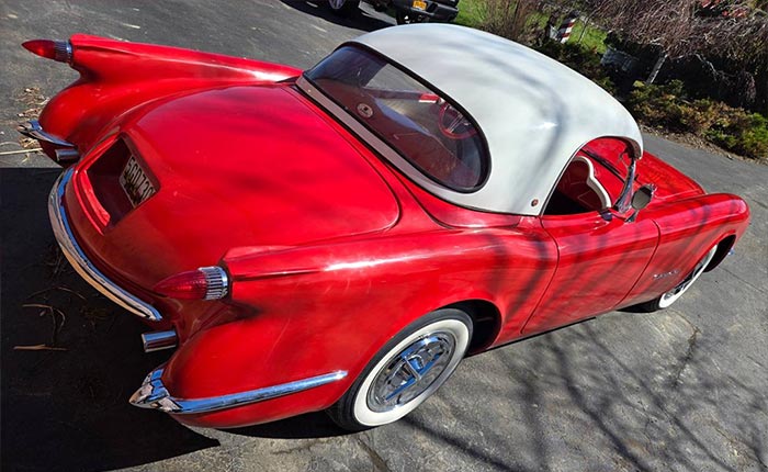 Corvettes for Sale: 'Tribute' 1953 Corvette with 350-HP Crate Motor on Craigslist