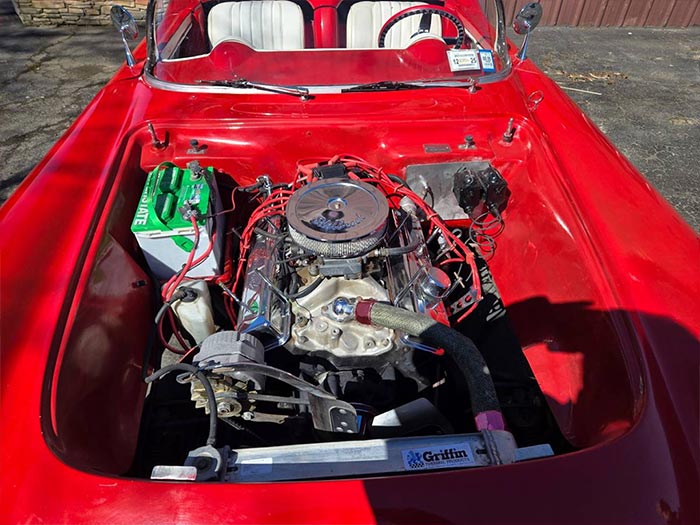 Corvettes for Sale: 'Tribute' 1953 Corvette with 350-HP Crate Motor on Craigslist